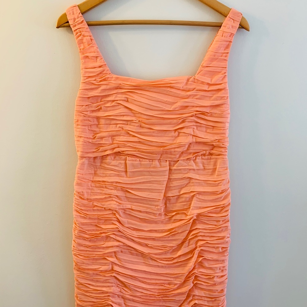 Alice + Olivia peach dress never been worn